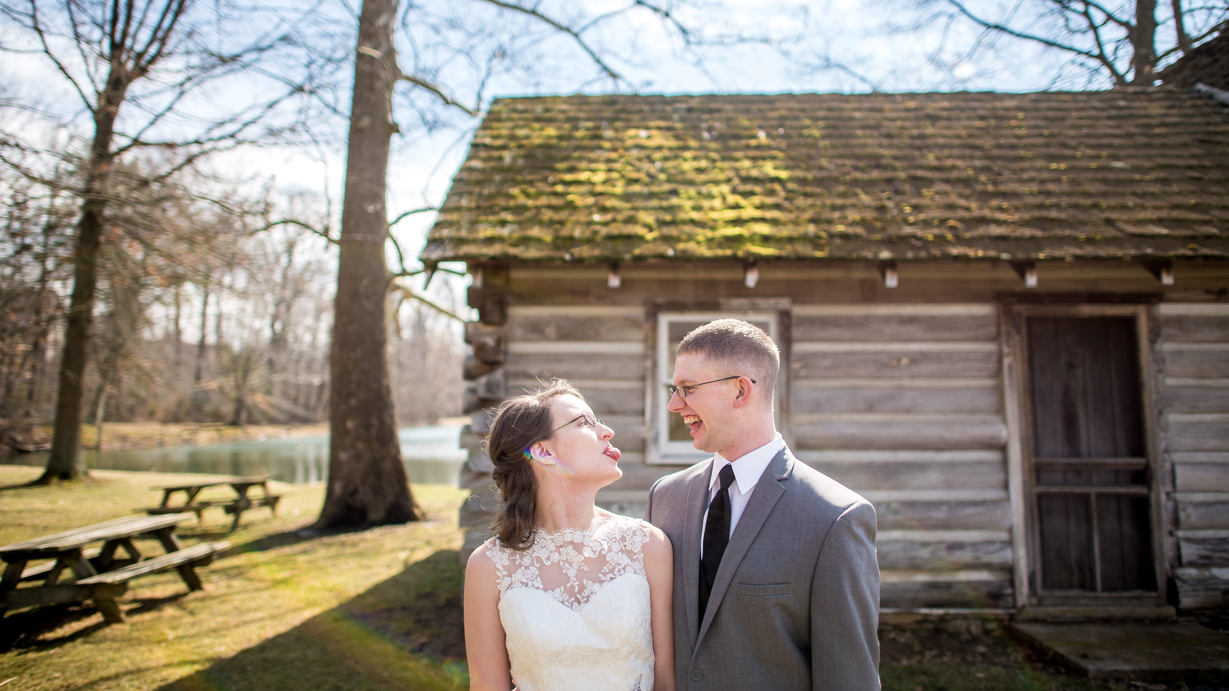 Funny wedding couples
