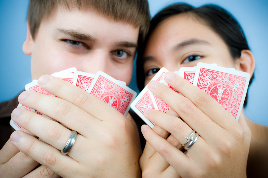 funny engagement photos
