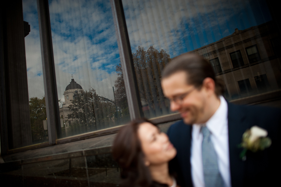 Flory and Michael Downtown Bloomington Wedding Sneak Peek