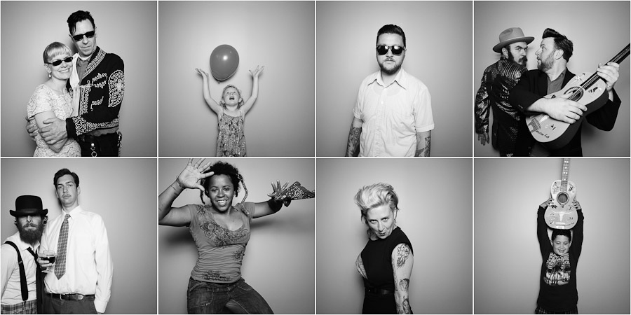 rockabilly honky tonk vaudeville wedding photobooth