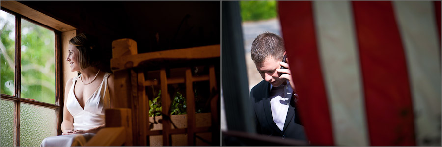 story-inn-wedding-brooke-hank-3 bride and groom getting ready at the story inn