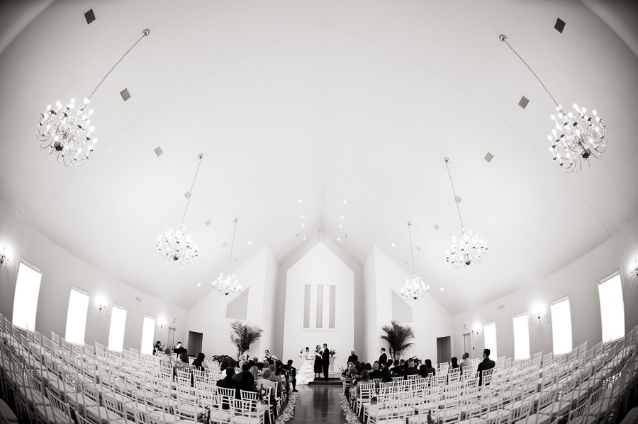 ritz-charles-wedding-photography-DE-10 fisheye wedding ceremony shot of the ritz charles in indiana