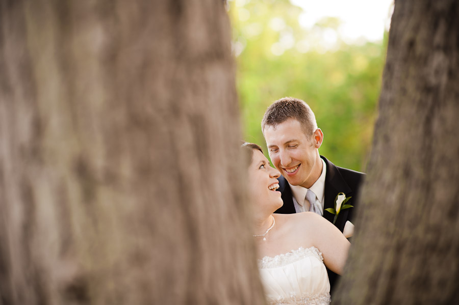 ritz-charles-wedding-photography-DE-13 bride and groom portrait at ritz charles