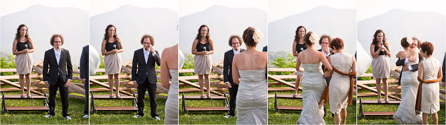 Wintergreen-Virginia-Wedding-Photography-10 tender moment of groom tearing up when he first sees bride