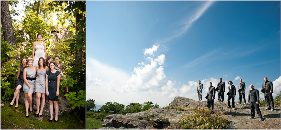 Wintergreen-Virginia-Wedding-Photography-8 bridal party shots at wintergreen resort