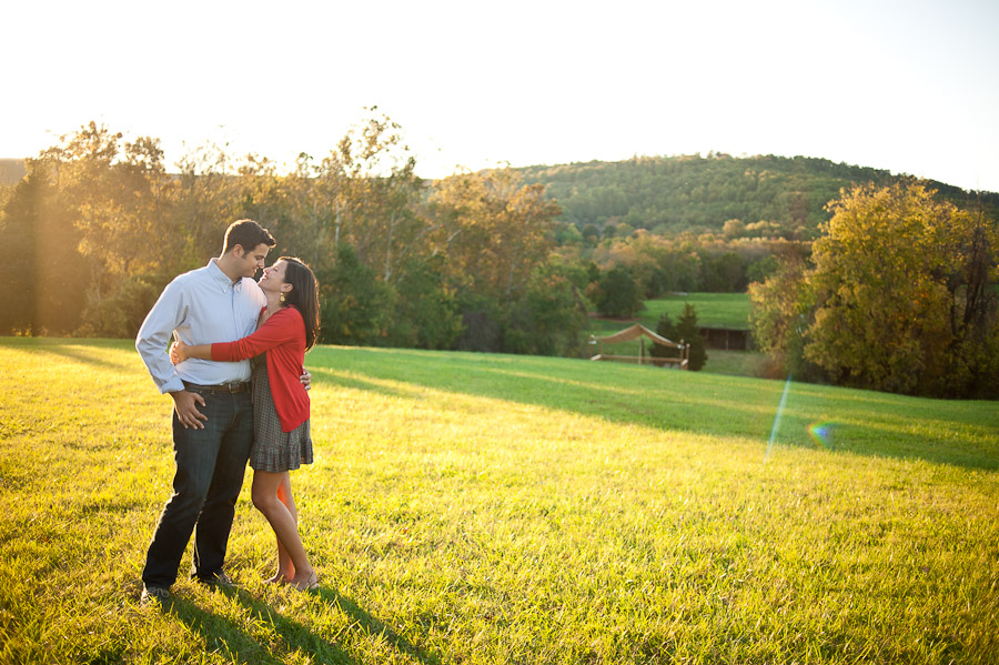 Charlottesville-Mall-Vineyard-Engagement-Photography-Jessica-Dave-6 beautiful scenic virginia hilly engagement photography