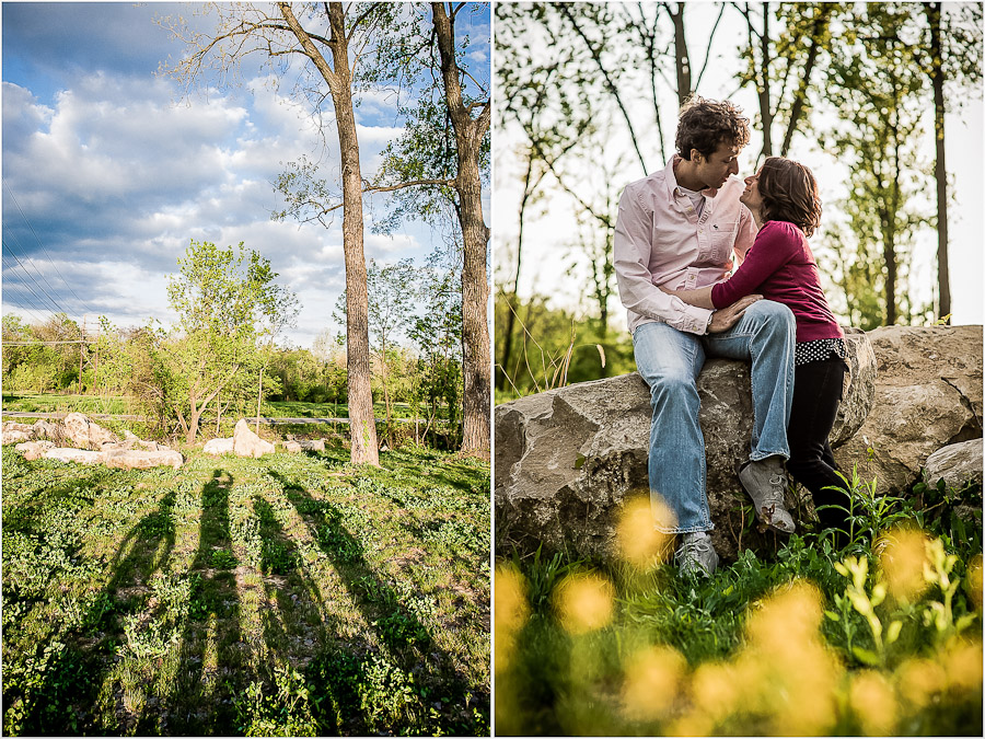 Janelle + Chris | Engagement | Bloomington, IN