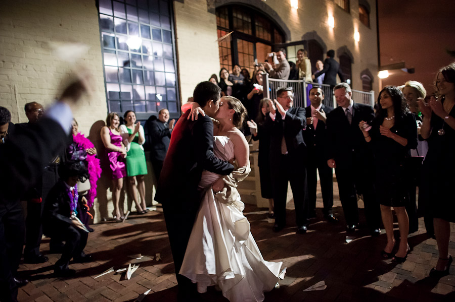 Libby-Hill-Boathouse-Richmond-Wedding-Photos-Francisco-Amanda-13 Paper Airplane Wedding Exit