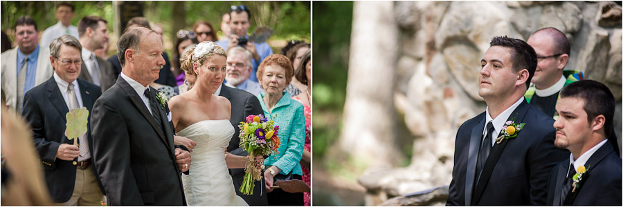 Orkney-Springs-Shrine-Mont-Wedding-Photography-Lori-Will-12 Emotional first glances at wedding ceremony