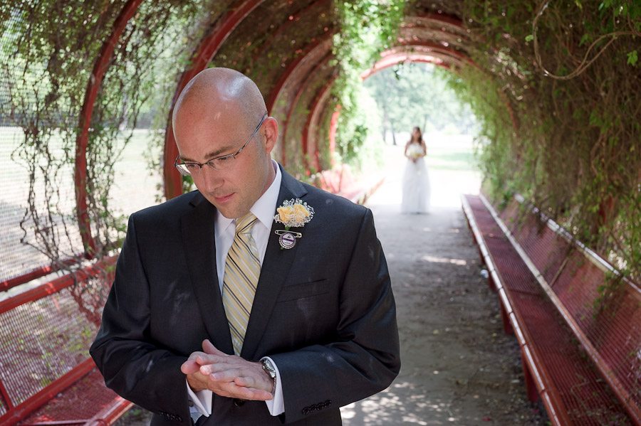 Columbus-Indiana-Factory-Loft-Wedding-Photography-Liz-Jason-04 Wedding First look at Mill Race Park in Columbus Indiana
