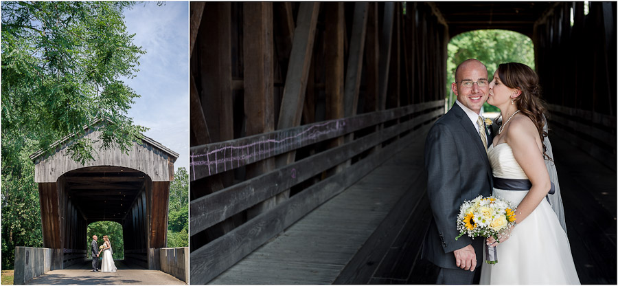 Columbus-Indiana-Factory-Loft-Wedding-Photography-Liz-Jason-06 Wedding Portraits at Mill Race Park In Columbus Indiana