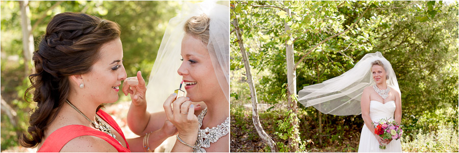 Depauw-Nature-Park-Wedding-Photography-Emily-Ryan-11 bride getting makeup touched up