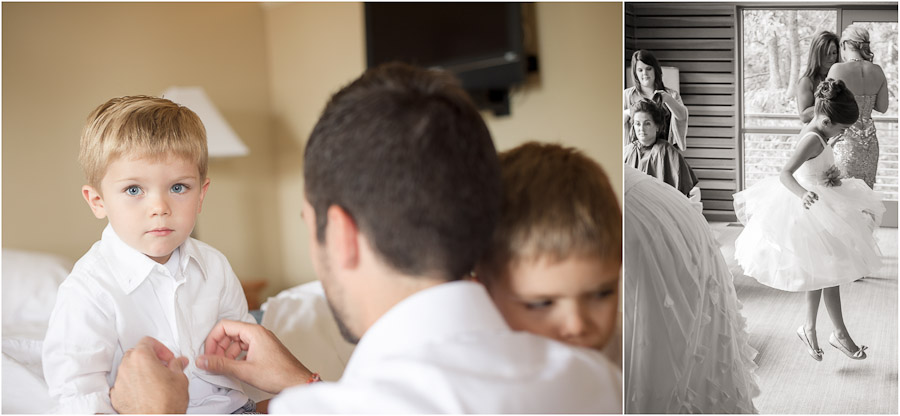 Depauw-Nature-Park-Wedding-Photography-Emily-Ryan-04 Kids before a wedding in Greencastle, IN