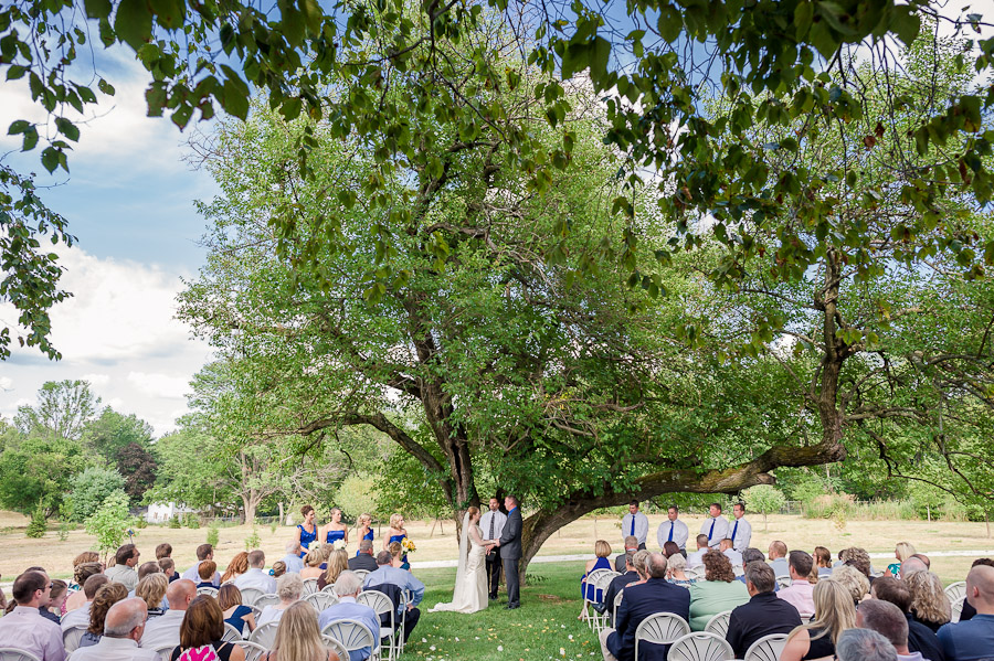 deer-park-manor-wedding-bloomington-kyle-jon-4 sweet outdoor ceremony in bloomington indiana