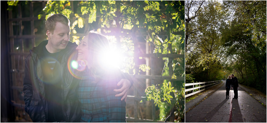 Broad-Ripple-Indianapolis-Wedding-Engagement-Photography-Rebecca-Nathan-08 Fun engagement photos on Monon Trail in Indy, Indiana