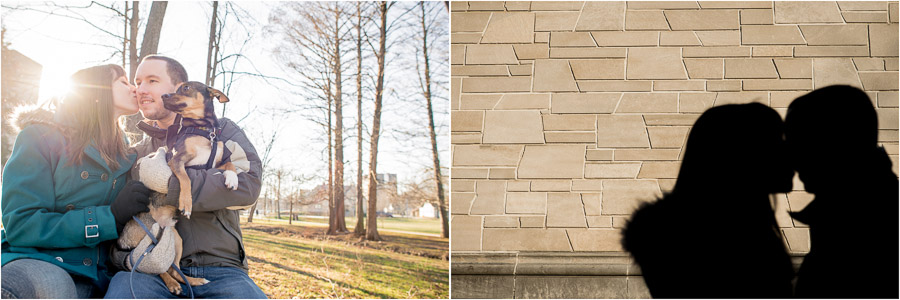 Bloomington-Engagement-Photos-Indiana-University-Alicia-Sean-03 Engagement photos with dogs!