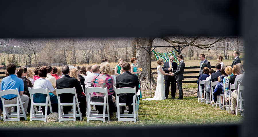 Intimate, unique wedding ceremony photography in Bloomington, Indiana