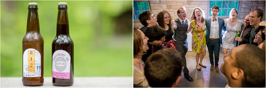 Kira-Andrew-Bloomington-Wedding-Photography-McCormicks-Creek-11 Home-brewed wedding beer