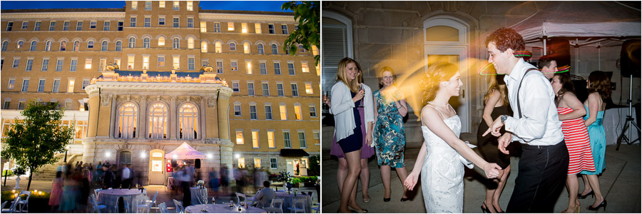 French-Lick-Springs-Hotel-Fun-Wedding-Photography-Heather-Alex-14 Fun Nighttime wedding dancing photos