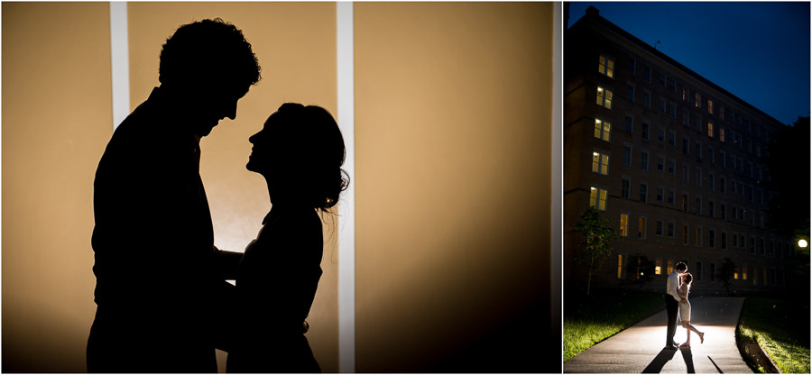 French-Lick-Springs-Hotel-Fun-Wedding-Photography-Heather-Alex-15 Dramatic and fun backlit nighttime wedding portraits
