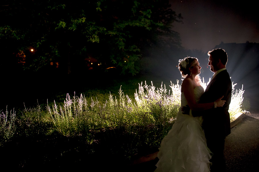 The-Fields-Wedding-Photography-Bloomington-Indiana-Erin-Jim-12 Nighttime wedding portrait Bloomington, Indiana