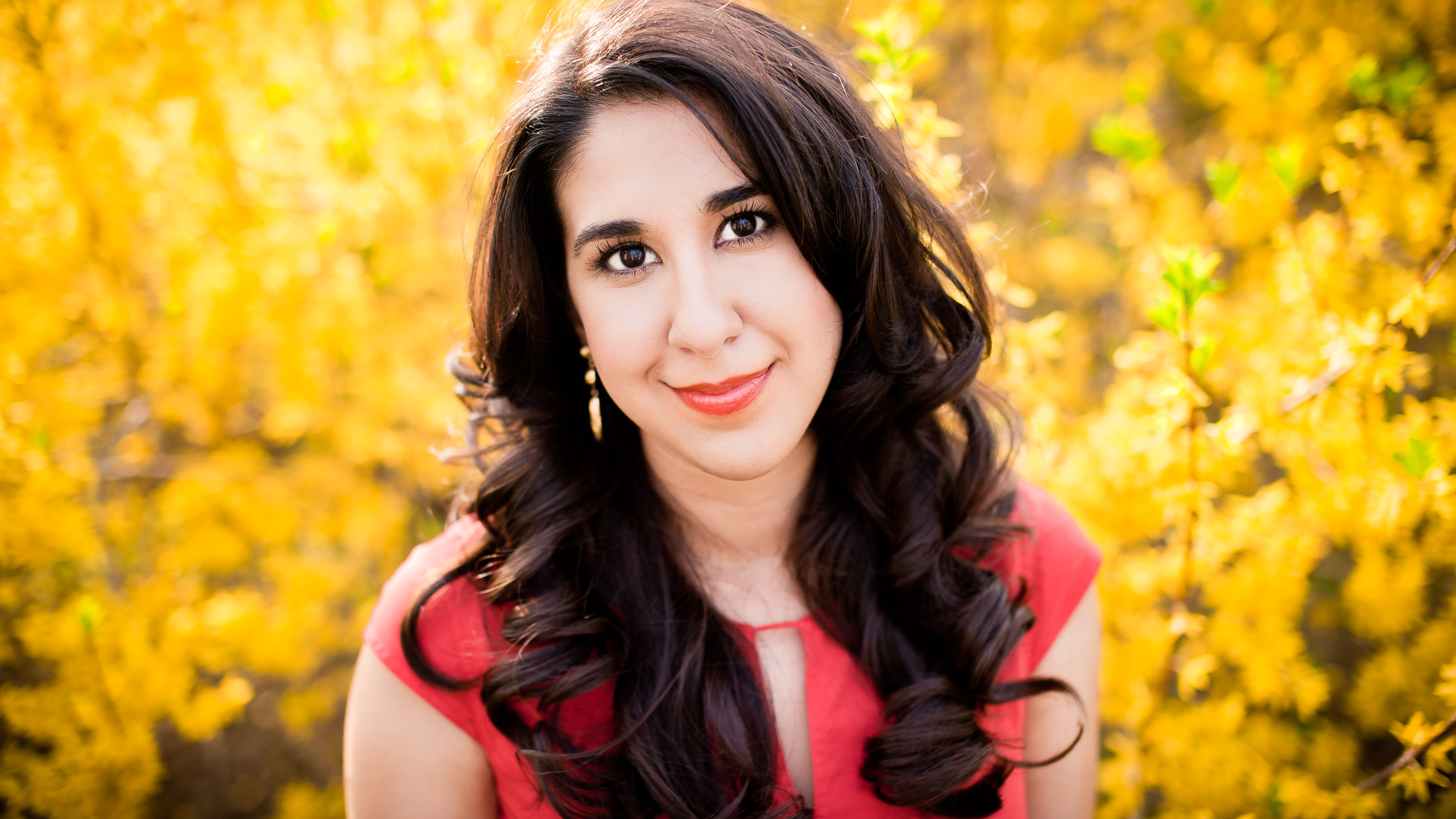 colorful and natural headshots
