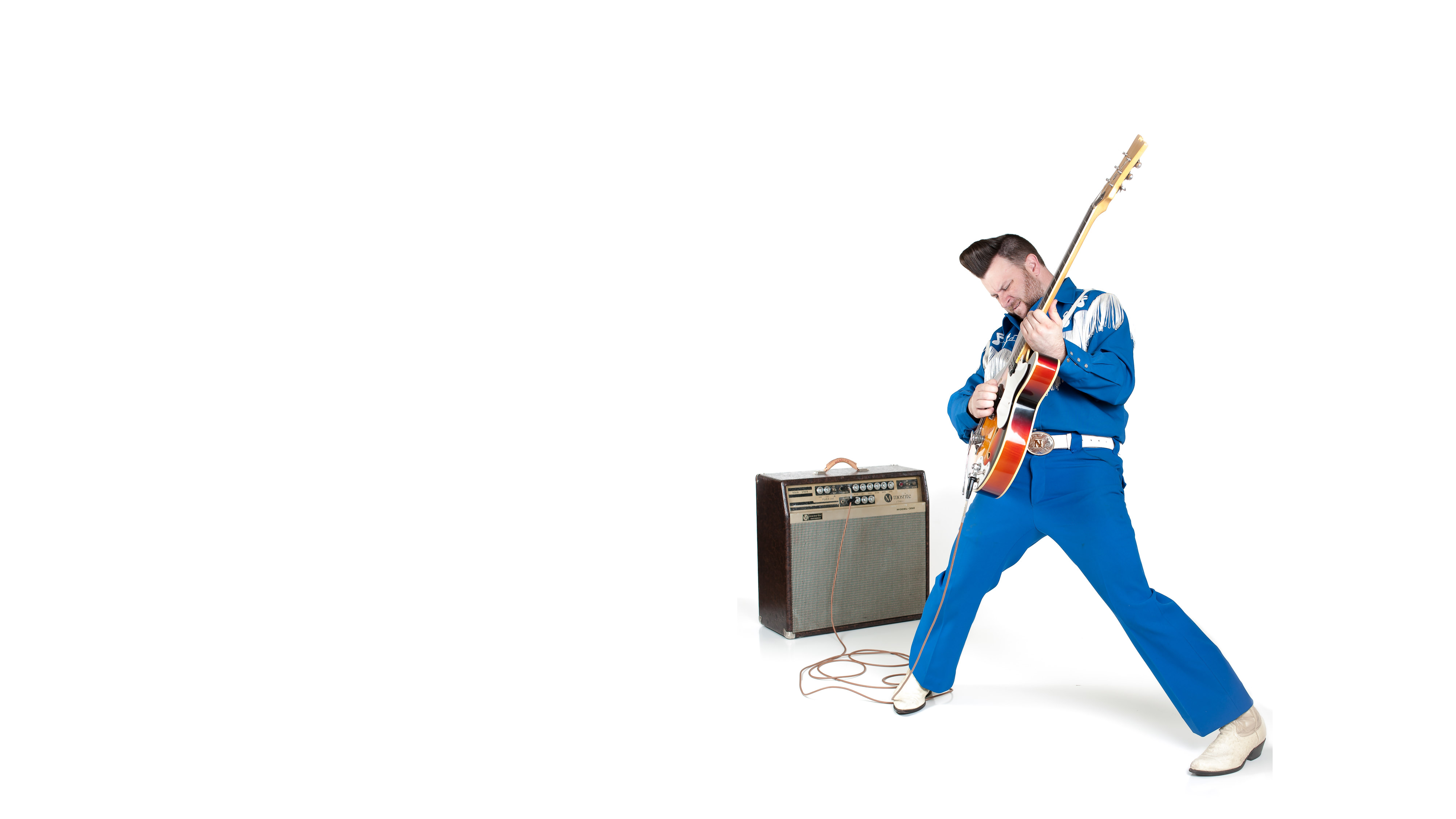 nate gibson rock and rolling promo shot