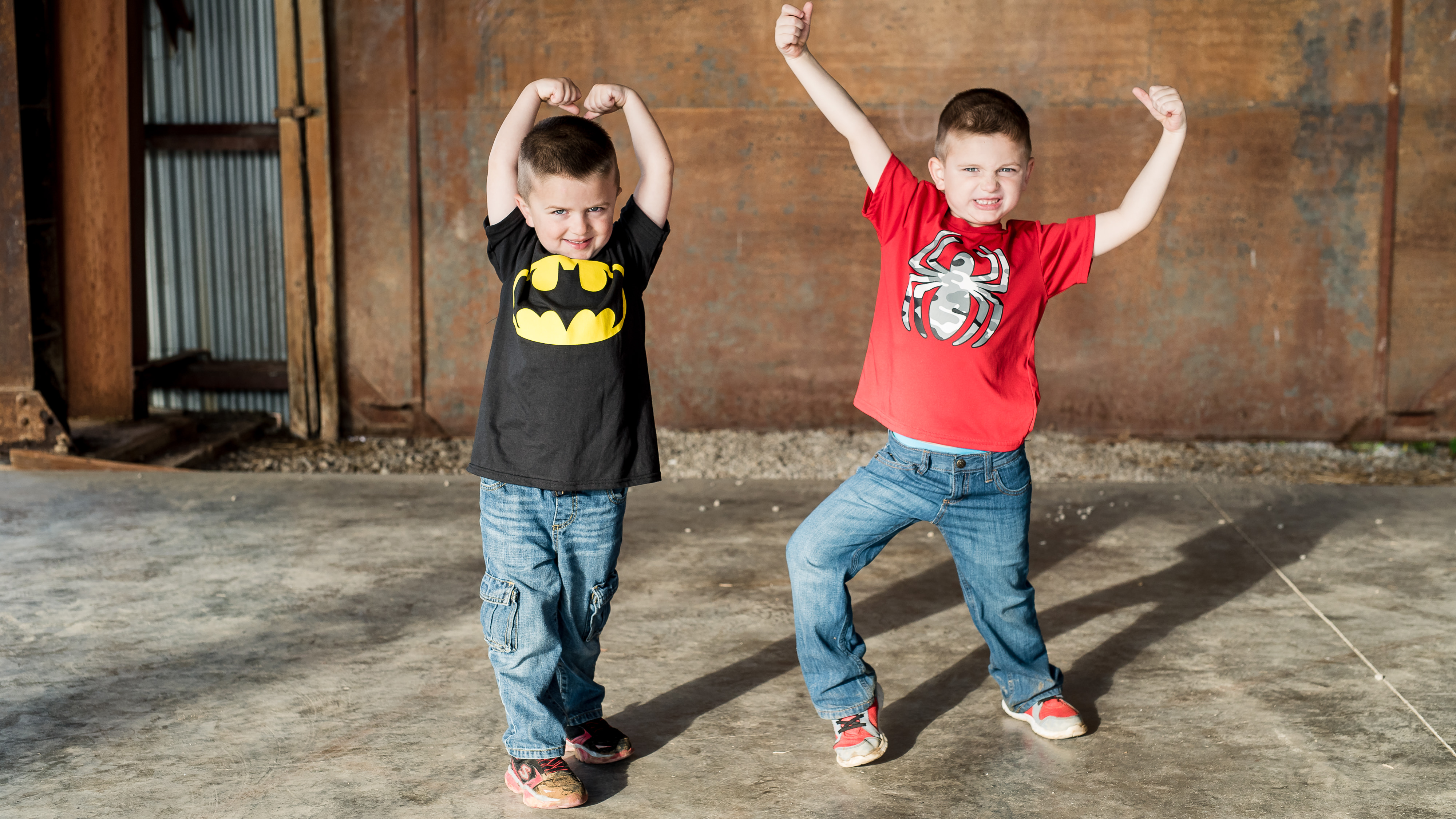 action hero family photography