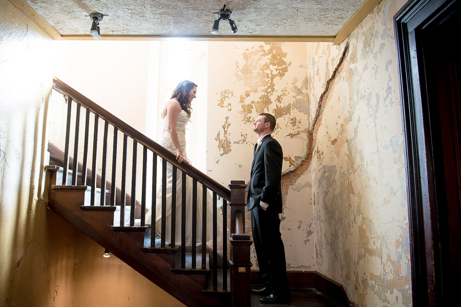 Sanctuary-on-Penn-Indianapolis-Wedding-Photography-Amy-Aaron-02 First look at Indy Sanctuary on Penn