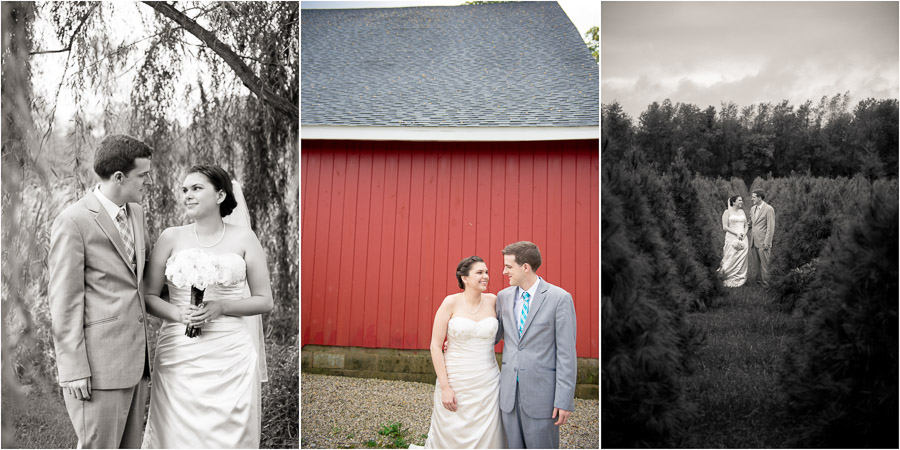 Dulls-Tree-Farm-Wedding-Photos-Indiana-Kate-Dustin-07 Dull's Tree Farm Wedding on rainy day! Still lovely!