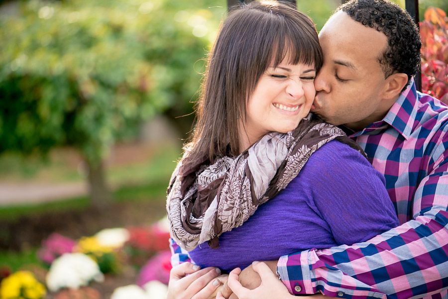 Fall engagement pics at Indiana University