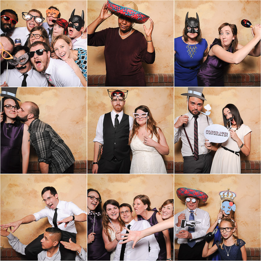 Very funny and fun photobooth photos from TALL + small Photobooth