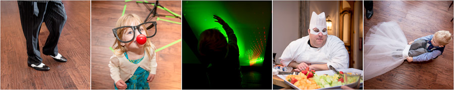 Funny dancefloor moments at wedding.