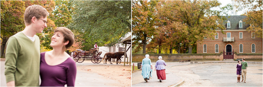 colonial-williamsburg-william-and-mary-college-engagement-photography-megan-will-02 Fun and quirky engagement photos at Colonial Williamsburg in Virginia