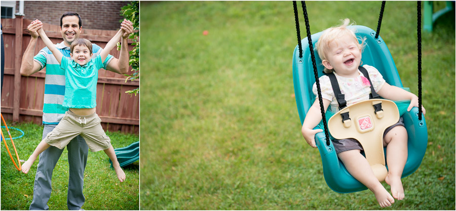 unposed, natural, family photos in Bloomington, Indiana