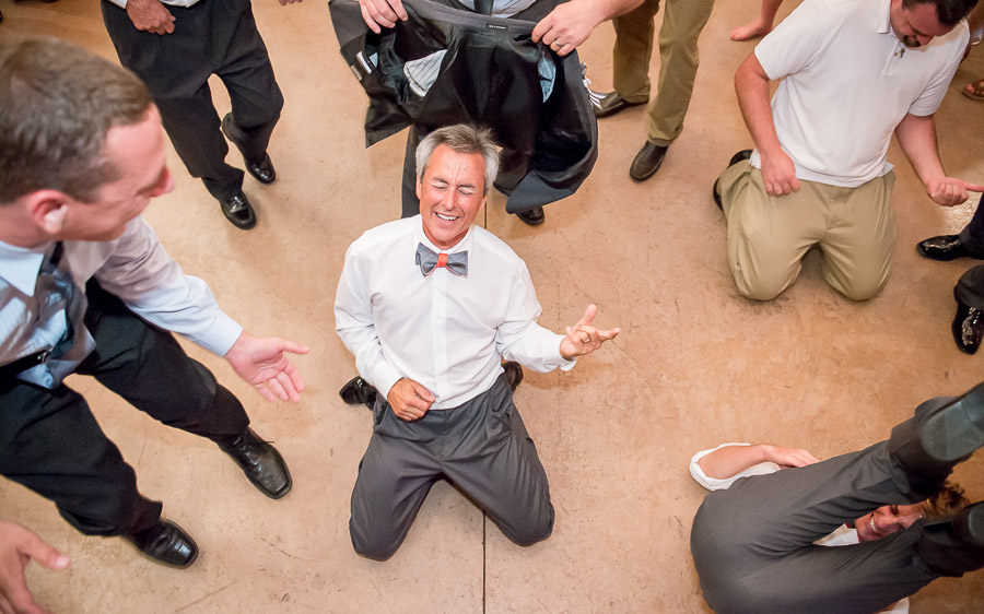 Bloomington-Indianapolis-Wedding-Photographers-2013-Favorite-Photos-of-the-Year-33 Epic father of the bride air guitar-ing at Northern Indiana wedding
