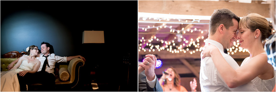 Bloomington-Indianapolis-Wedding-Photographers-2013-Favorite-Photos-of-the-Year-59 Sweet, romantic, portraits of bride and groom at end of wedding night by TALL + small Photography