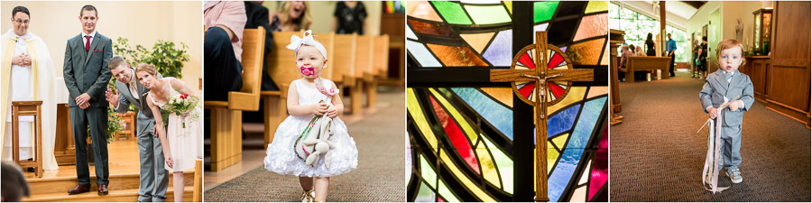 Nashville Indiana Wedding at St Agnus Church