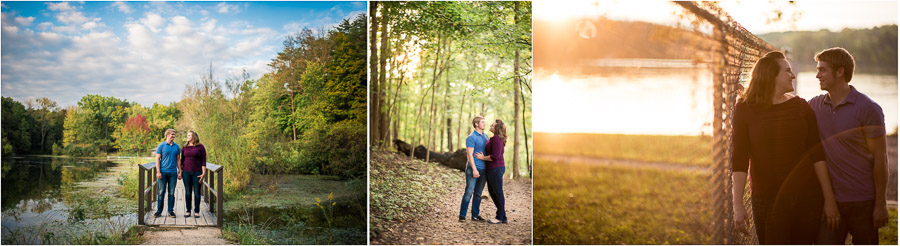eagle creek park engagement photos fall