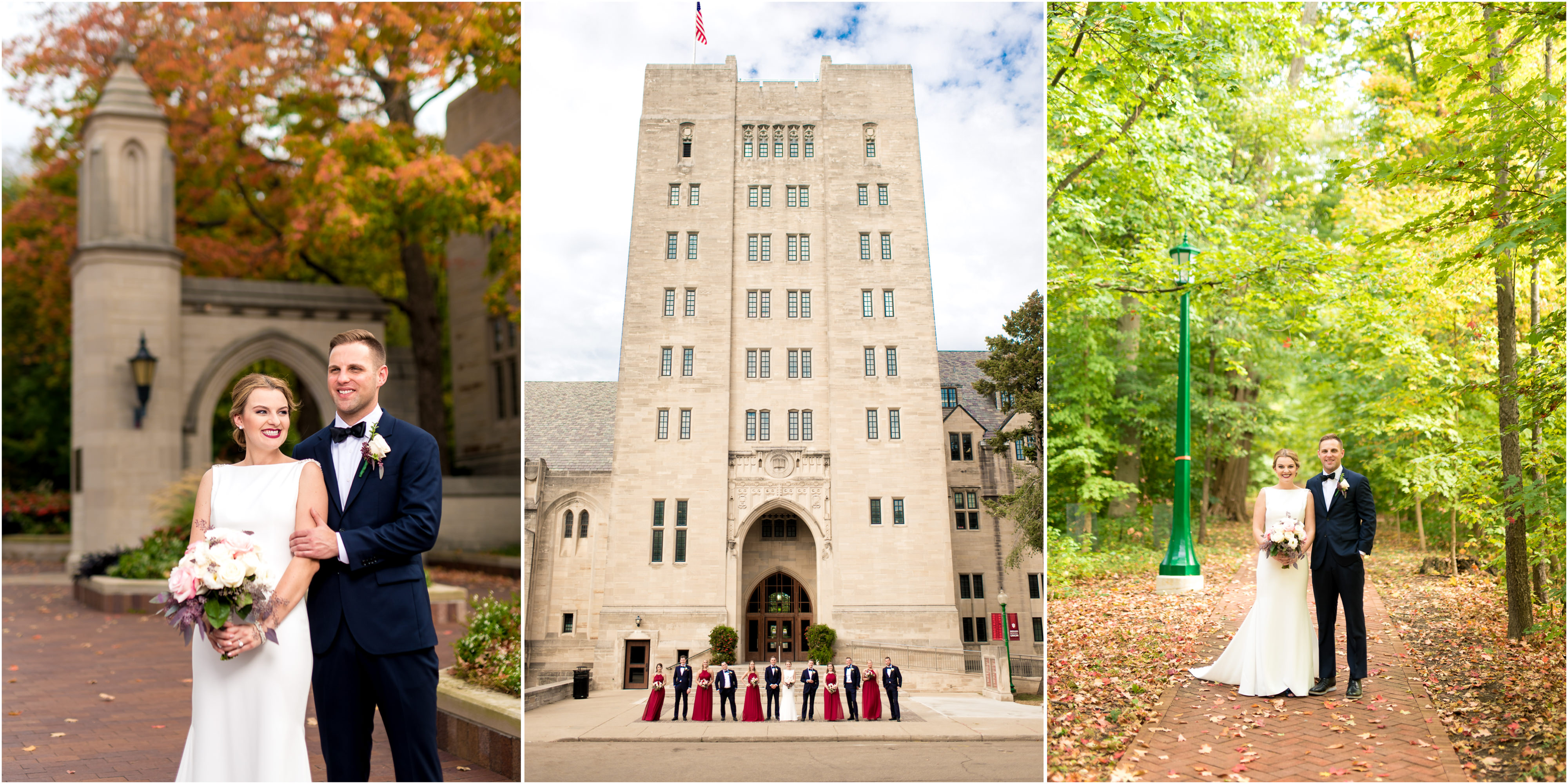 Indiana Memorial Union Wedding Photography