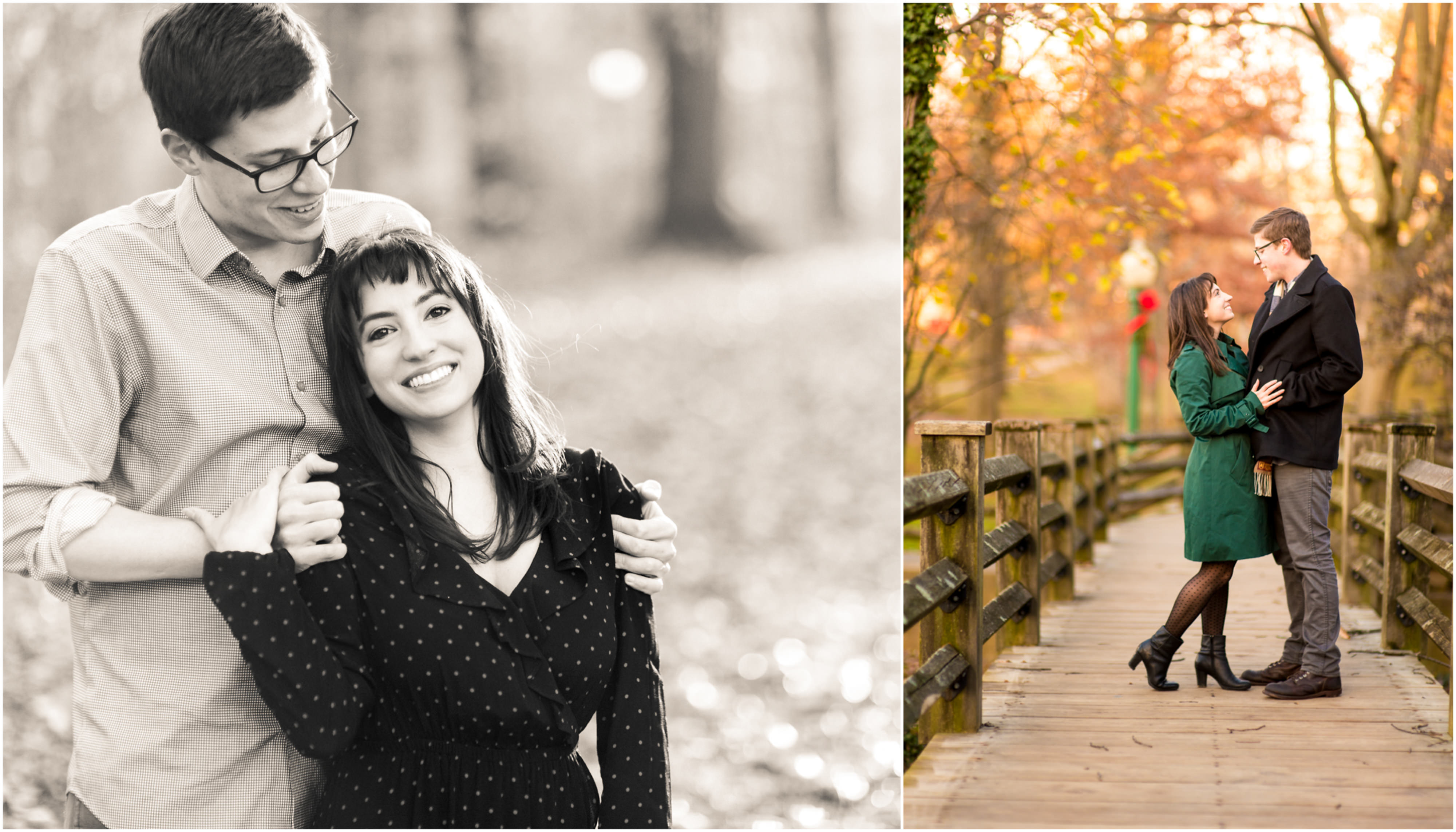 Winter IU Engagement Photos