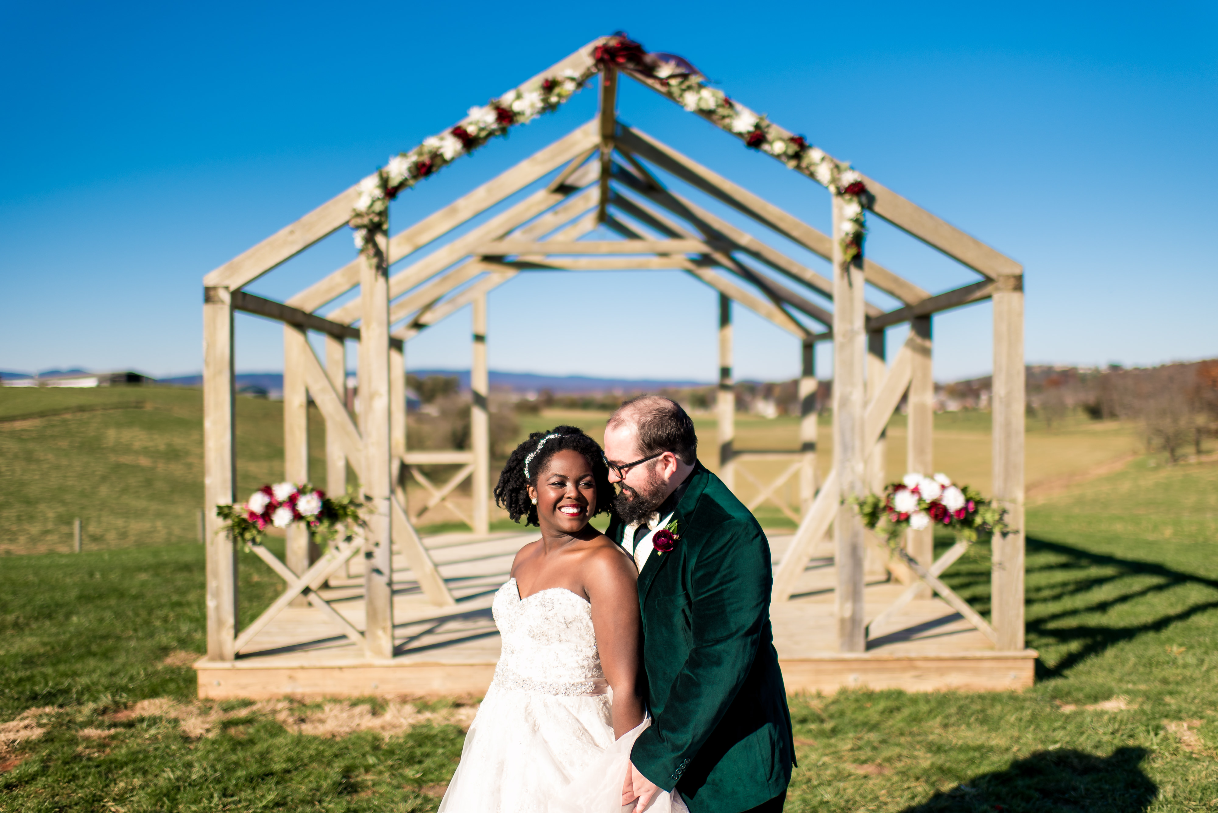 On Sunny Slope Farm Wedding