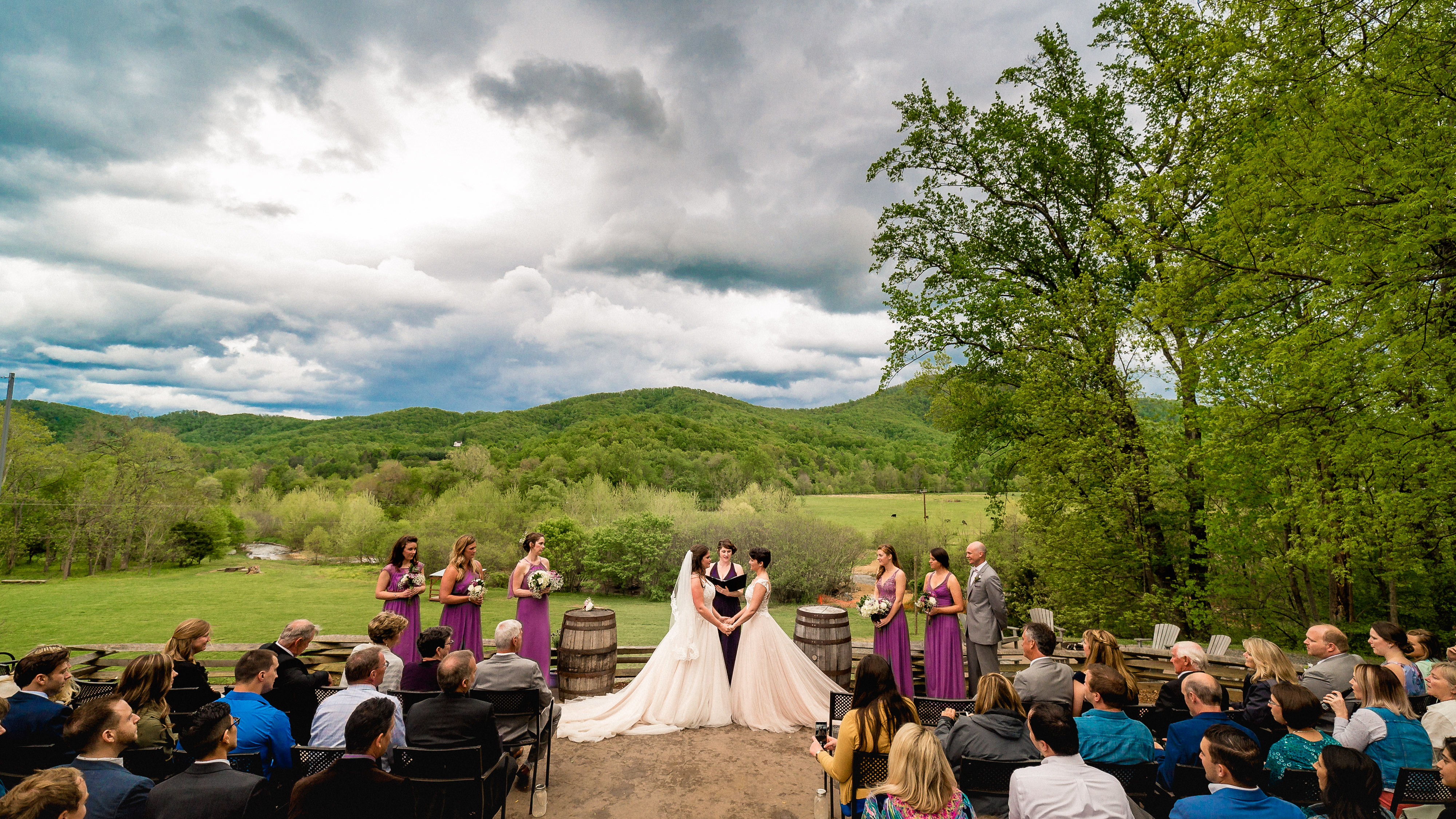Ashley + Sarah | Wedding | Nellysford, VA