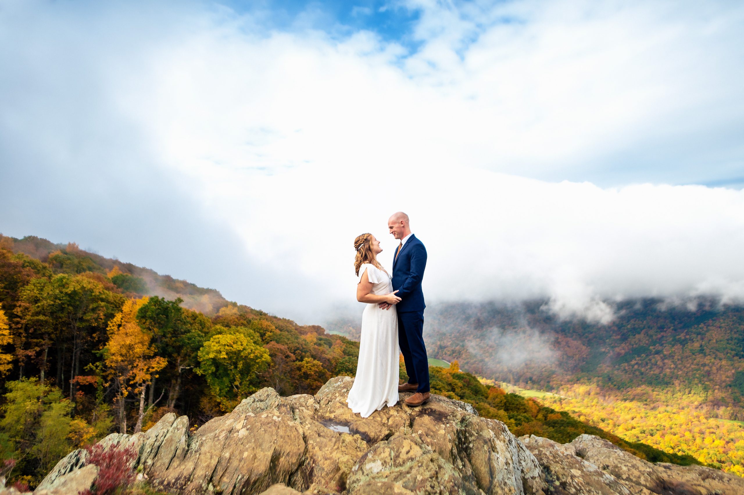 L + A | Micro Wedding | Blue Ridge Parkway, VA